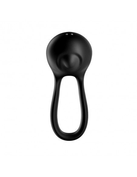 Pierścień erekcyjny wibrujący Majestic Duo (Czarny) - Pierścienie erekcyjne wibrujące - 1