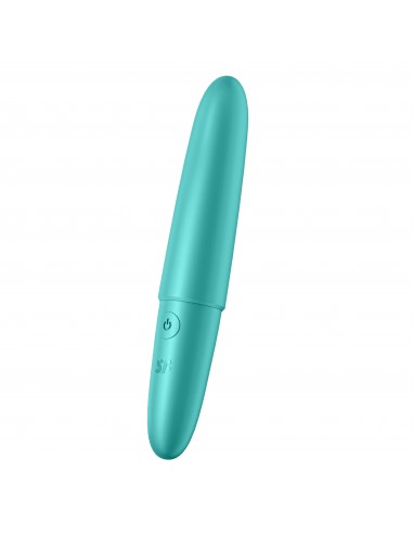 Uroczy mini wibrator Ultra Power Bullet 6 (Turquoise) - Wibratory Mini - 1