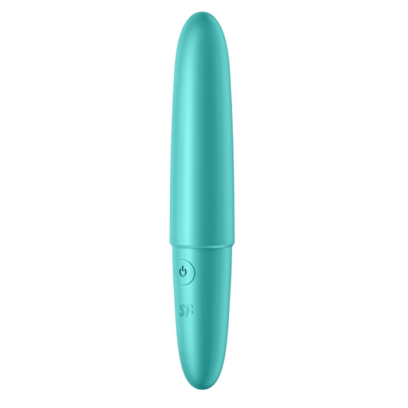 Uroczy mini wibrator Ultra Power - Mini 6 (Turquoise) - 2