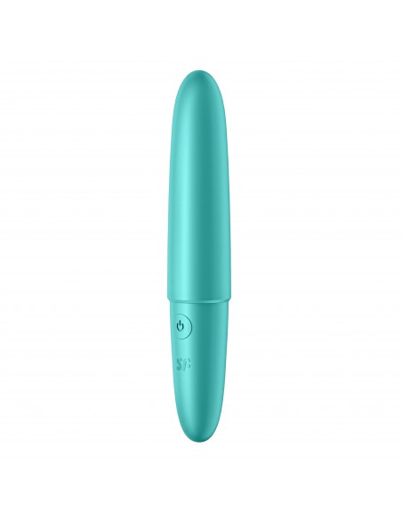 Uroczy mini wibrator Ultra Power Bullet 6 (Turquoise) - Wibratory Mini - 2