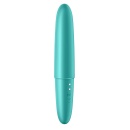 Ultra Power Bullet 6 (Turquoise) - stymulator łechtaczkowy z silikonu przyjaznego dla ciała, 5 prędkości i 7 wzorców, wodoodporn - 4