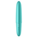 Ultra Power Bullet 6 (Turquoise) - stymulator łechtaczkowy z silikonu przyjaznego dla ciała, 5 prędkości i 7 wzorców, wodoodporn - 5