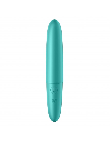 Uroczy mini wibrator Ultra Power Bullet 6 (Turquoise) - Wibratory Mini - 6