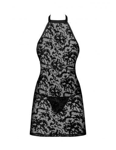 Softily koszulka i string czarna 2XL/3XL - Koszule nocne - 5