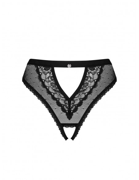 Mauress Figi Otwarte Czarne - Figi - 5