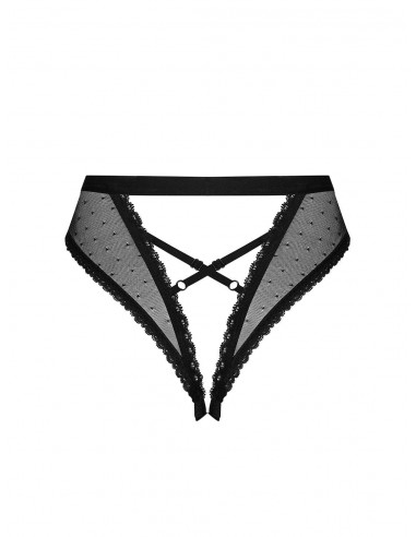 Mauress Figi Otwarte Czarne - Figi - 6