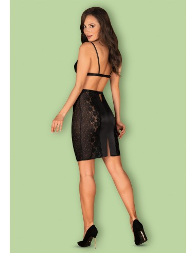 Blanita komplet 2-częściowy czarny  S/M - Komplety bielizny erotycznej - 3