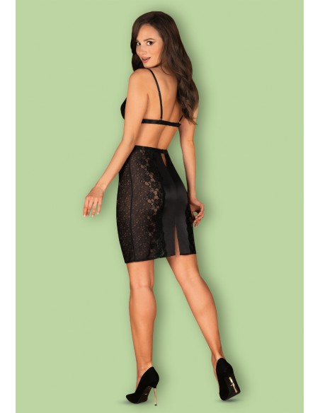 Blanita komplet 2-częściowy czarny  S/M - Komplety bielizny erotycznej - 3