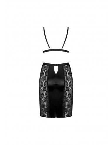 Blanita komplet 2-częściowy czarny  S/M - Komplety bielizny erotycznej - 5