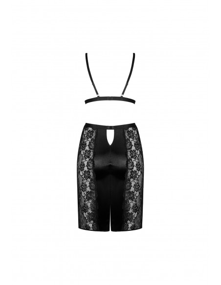 Blanita komplet 2-częściowy czarny  S/M - Komplety bielizny erotycznej - 5