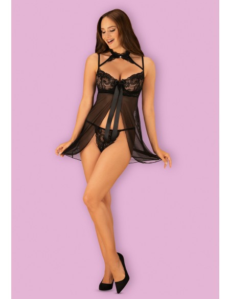 Elizenes babydoll i stringi  S/M - Stringi - 3