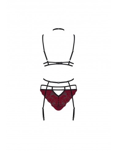 Sugestina komplet 3-częściowy L/XL - Komplety bielizny erotycznej - 6