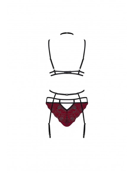 Sugestina komplet 3-częściowy L/XL - Komplety bielizny erotycznej - 6
