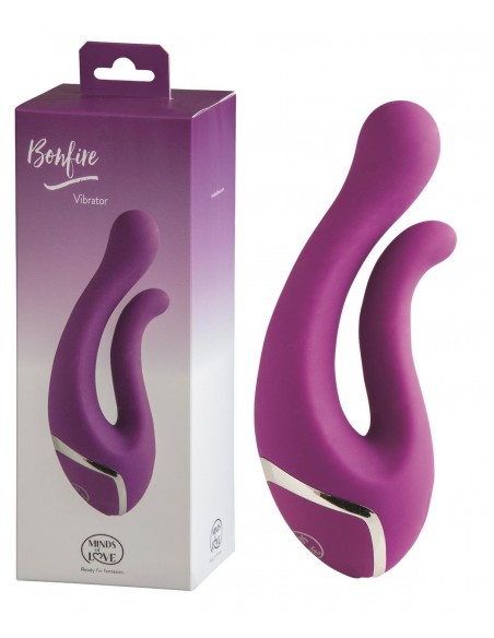 Masażer łechtaczki Minds Of Love Bonfire Purple - Wibratory wielofunkcyjne - 2