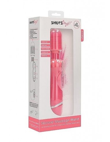 Masażer WAND Silicone Massage Wand - Pink - Wibratory Magic Wand - 2