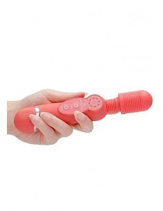 Masażer WAND Silicone Massage Wand - Pink - Wibratory Magic Wand - 1