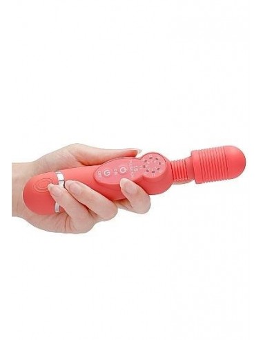 Masażer WAND Silicone Massage Wand - Pink - Wibratory Magic Wand - 1
