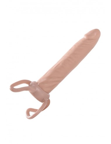 Strapon Adjustable Slim Dong Flesh - Strap-ony, dilda na pasku bez wibracji - 1