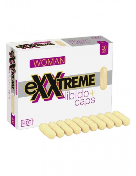 Zwiększenie libido Exxtreme Libido Caps Woman 10 kaps. - Zwiększenie libida i potencji u kobiet - 1