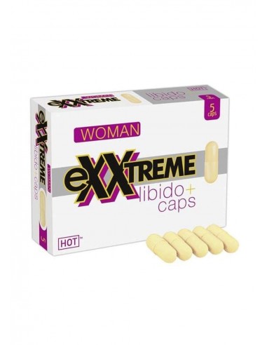 Zwiększenie libido Exxtreme Libido Caps Woman 5 kaps. - Zwiększenie libida i potencji u kobiet - 1