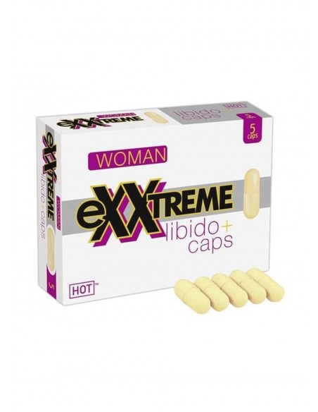 Zwiększenie libido Exxtreme Libido Caps Woman 5 kaps. - Zwiększenie libida i potencji u kobiet - 1