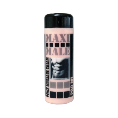 Krem do masażu penisa MAXI MALE 200 ml - 1