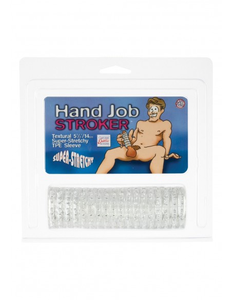 Masturbator Hand Job Stroker Clear - Masturbatory i Sztuczne pochwy - 1