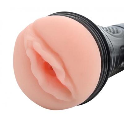 Masturbator naścienny Quickies Vibrating 25 cm czarny - 1 2