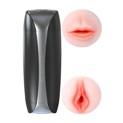 Masturbator Susan Double Delight 2.0 z wibracjami, 22,4 cm - 1