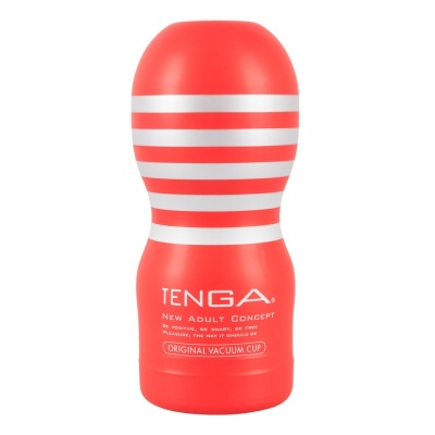 Masturbator jednorazowy Original Vacuum Cup z regulacją podciśnienia – 15,5 cm - 1