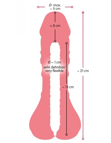 Nature Skin 2In1 Extension+Mas - Masturbatory i Sztuczne pochwy - 9
