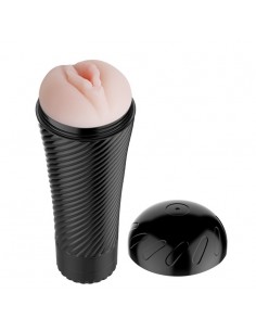 Masturbator Baile - Pink Pussy Z Wibracjami - Masturbatory i Sztuczne pochwy - 1 2