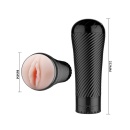 Masturbator Pink Pussy 23 cm z wibracją - 5