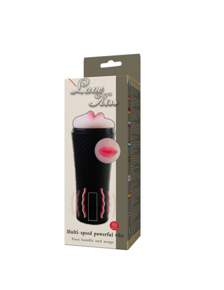 Masturbator Love Kiss Cyberskóra Z Wibracjami - Masturbatory i Sztuczne pochwy - 7