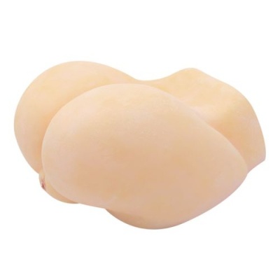 Masturbator realistyczny Mad Passion z pochwą i analem, 20 cm, cielisty - 1 2