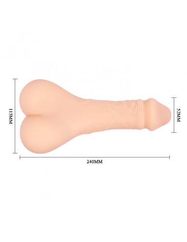 Masturbator Bigger Man Plus W Kształcie Penisa - Masturbatory i Sztuczne pochwy - 5