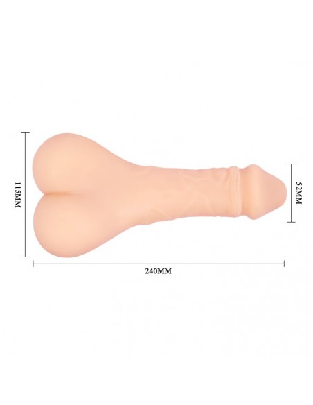 Masturbator Bigger Man Plus W Kształcie Penisa - Masturbatory i Sztuczne pochwy - 5