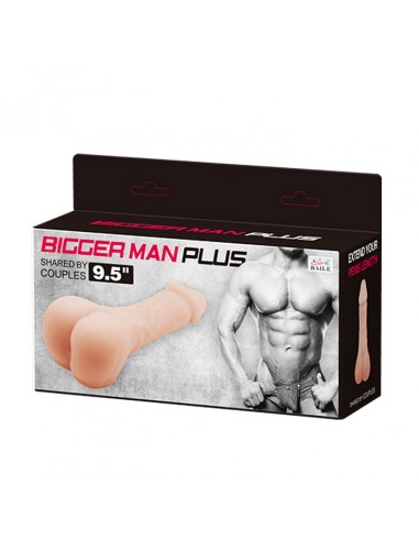 Masturbator Bigger Man Plus W Kształcie Penisa - Masturbatory i Sztuczne pochwy - 6