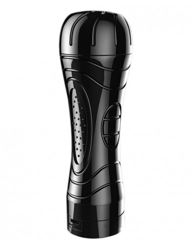 Quickes Pro - Vibrating Masturbator + 3 Pack Cockring - Masturbatory i Sztuczne pochwy - 4