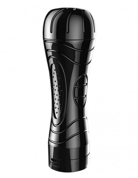 Quickes Pro - Vibrating Masturbator + 3 Pack Cockring - Masturbatory i Sztuczne pochwy - 4