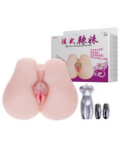 Baile - Pussy / Ass Hole, Vibration Double Holes Sex Talk - Masturbatory i Sztuczne pochwy - 1