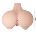 Masturbator PUSSY & ASS HOLE z dwoma kanałami i wibracjami - 9
