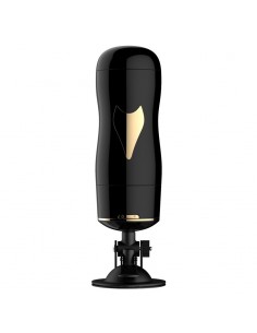 Duży Profesjonalny Masturbator Z Przyssawką I Dwiema Dziurkami - Masturbatory i Sztuczne pochwy - 1