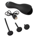 Masturbator dla żołędzi Glans Masturbation w.3Di z 10 trybami wibracji i 3 dylatatorami, 14,2 cm - 6