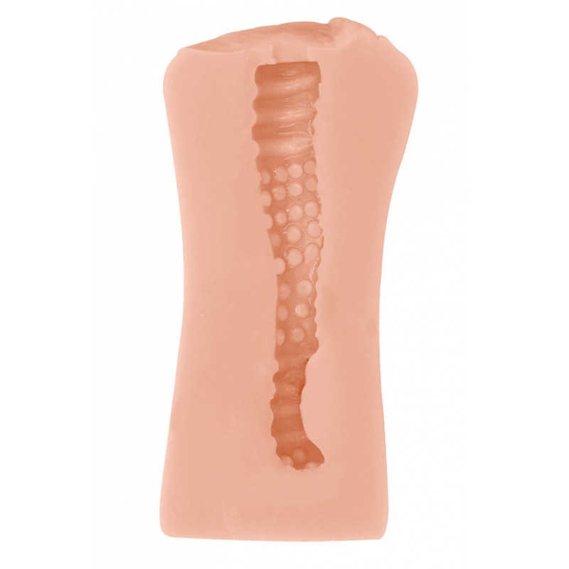 Masturbator Satisfaction Magazine Issue No.25 - z miękkiego, elastycznego TPE, długość 12 cm, otwór 0,5 cm - 3