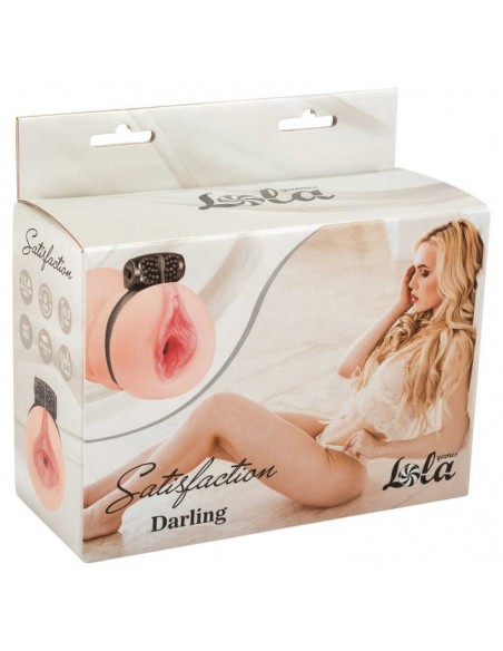 Masturbator z Wibracjami Satisfaction Darling - Masturbatory i Sztuczne pochwy - 1