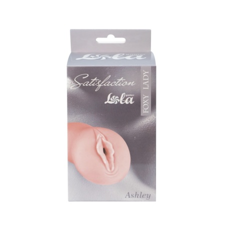 Masturbator Lady Ashley - anatomiczna faktura wewnętrzna z TPE, długość 11,5 cm - 1