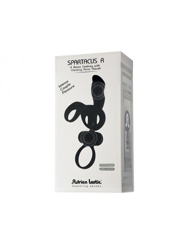 Pierścień na penisa z wibracjami Spartacus R - Pierścienie erekcyjne wibrujące - 2