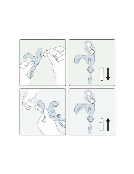 Pierścień na penisa z wibracjami Spartacus R - Pierścienie erekcyjne wibrujące - 3