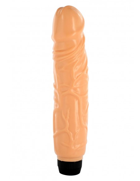 Wibrator-FULL VINYL LARGE P-SHAPE VIBRATOR - Wibratory Realistyczne - 1